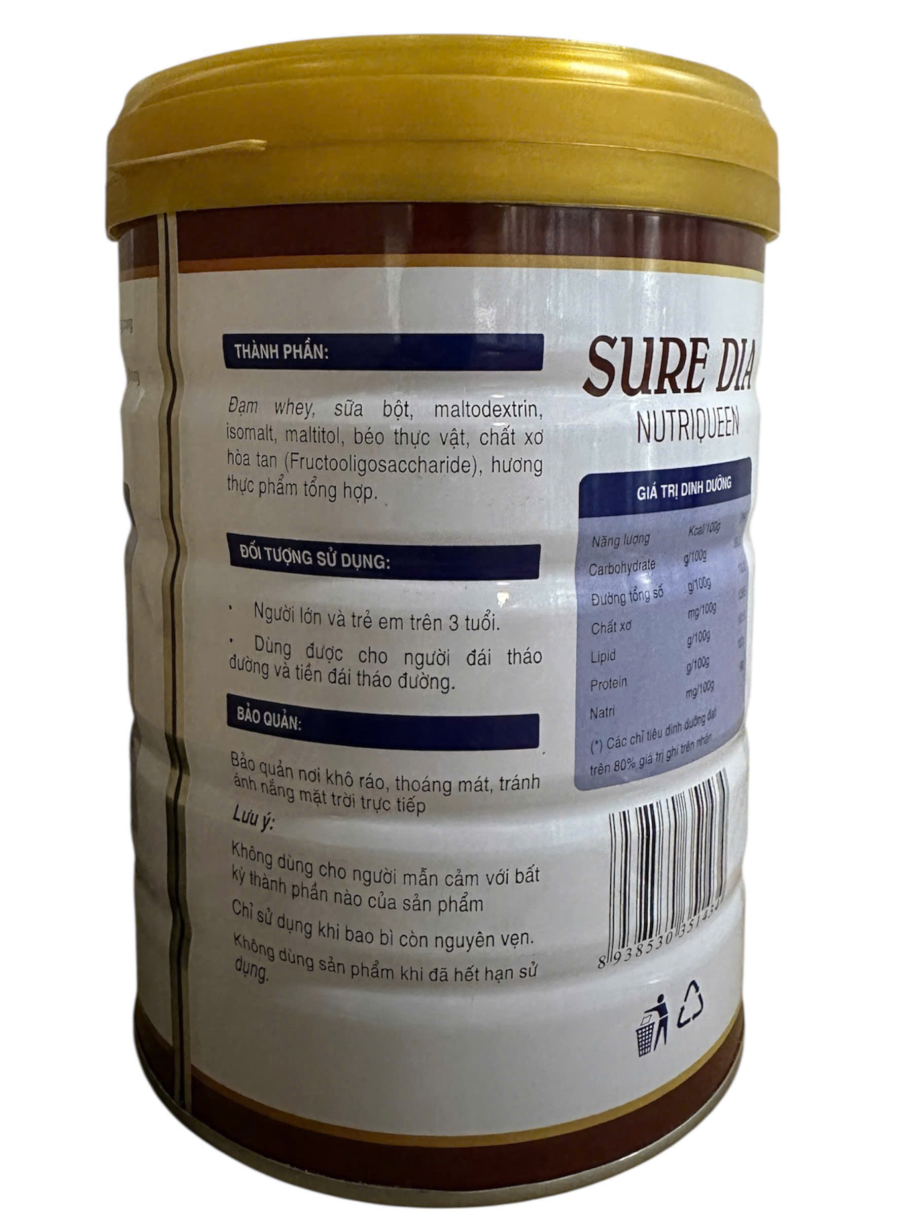 SỮA SURE BOJO NUTRIQUEEN 900gr