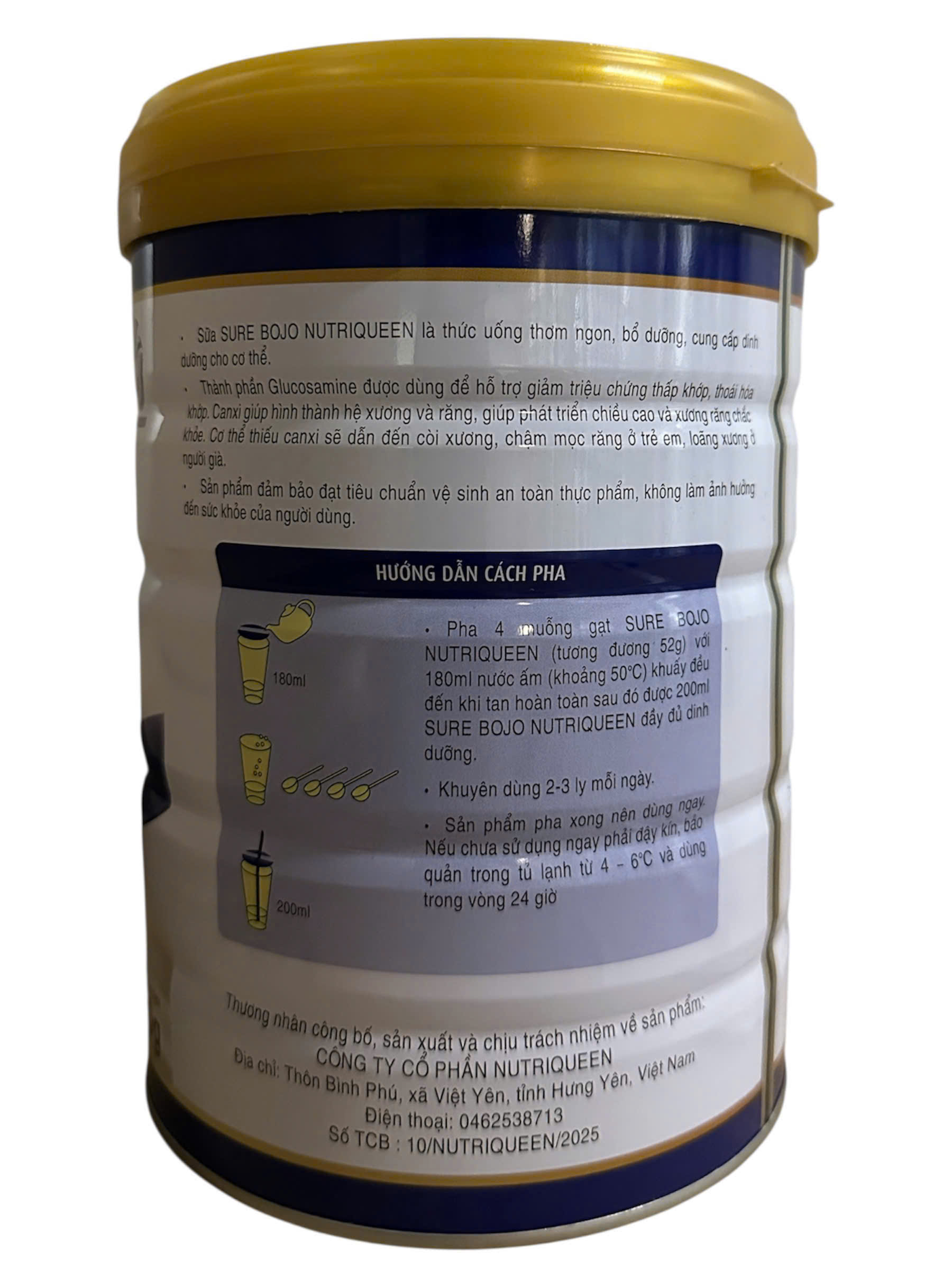 SỮA SURE BOJO NUTRIQUEEN 900gr